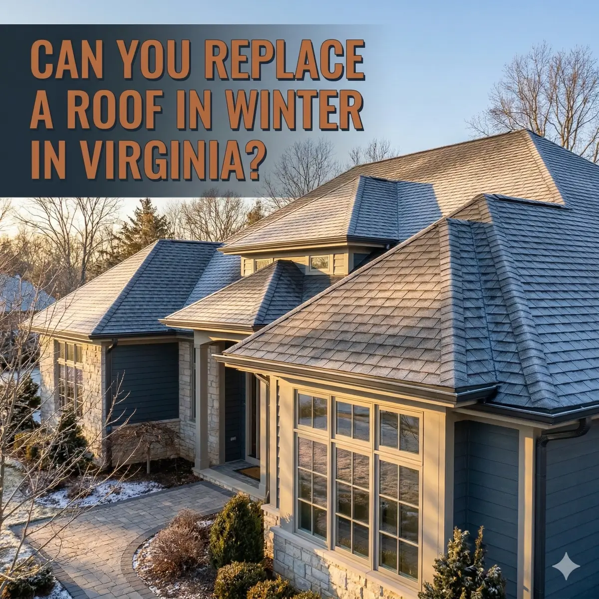 Can You Replace a Roof in Winter in Virginia