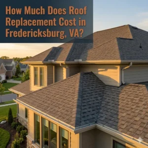 How Much Does Roof Replacement Cost in Fredericksburg, VA?