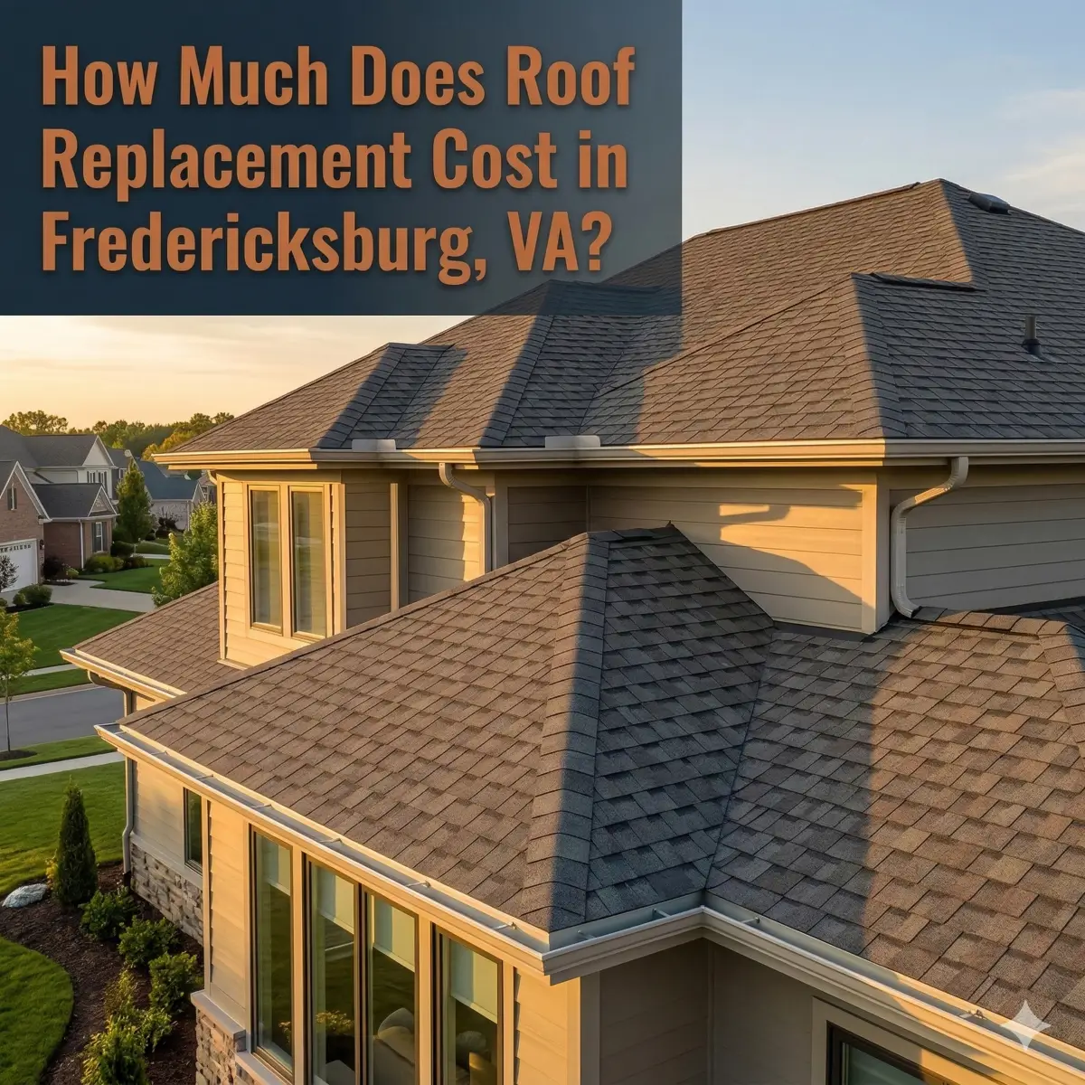 How Much Does Roof Replacement Cost in Fredericksburg, VA?