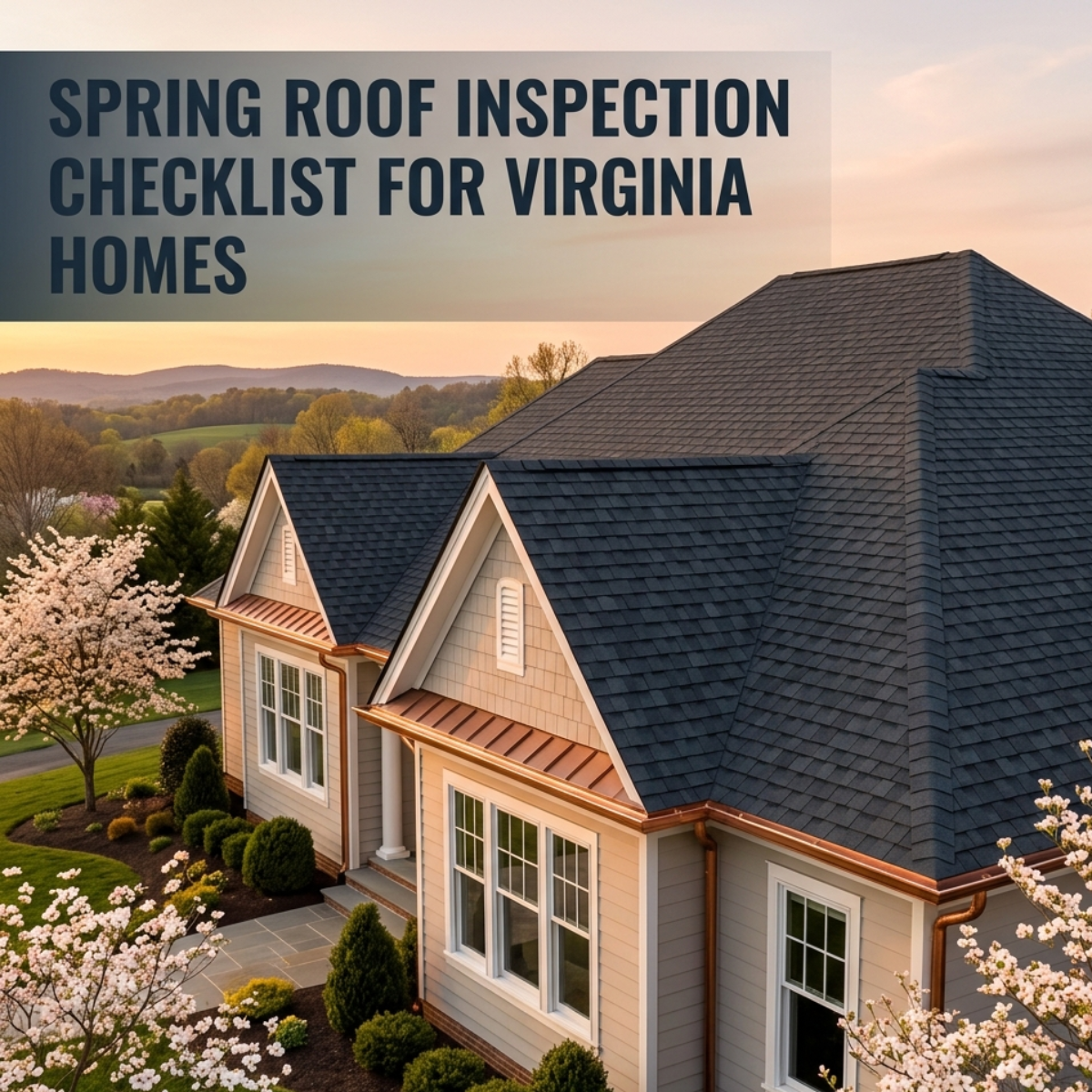 Spring Roof Inspection Checklist for Virginia Homes