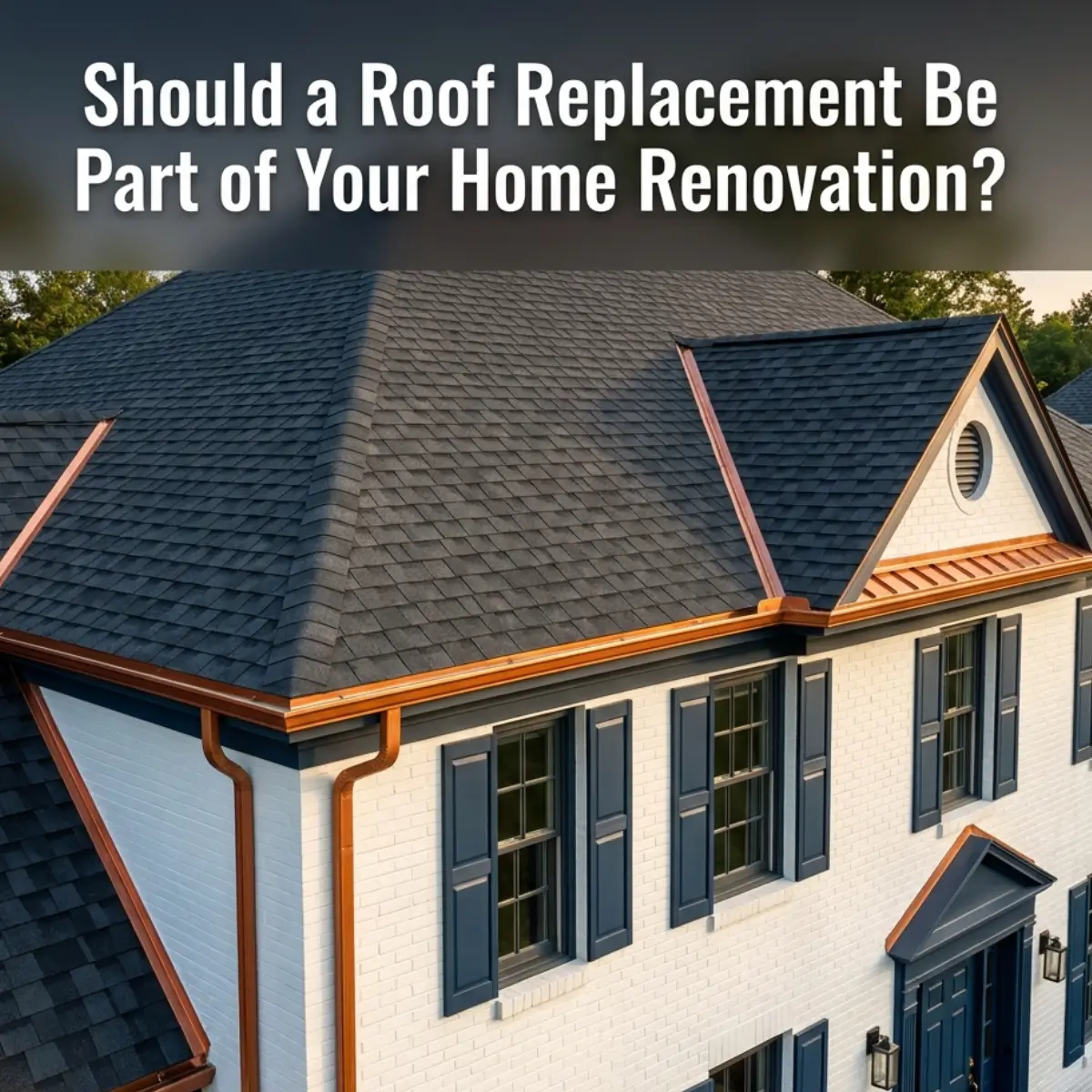 Should a Roof Replacement Be Part of Your Home Renovation