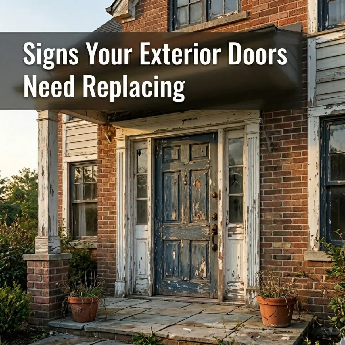 old door needs replacing