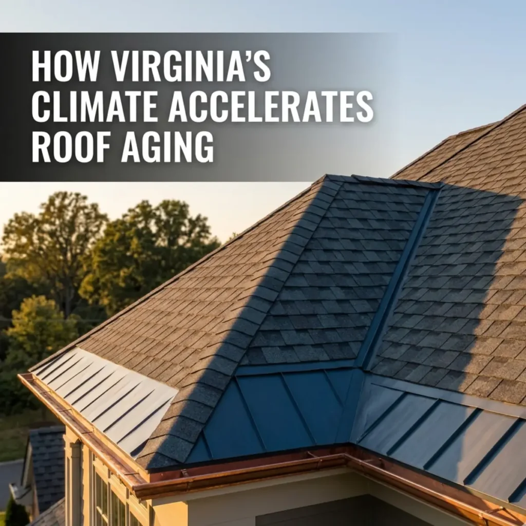 How Virginia Climate Accelerates Roof Aging