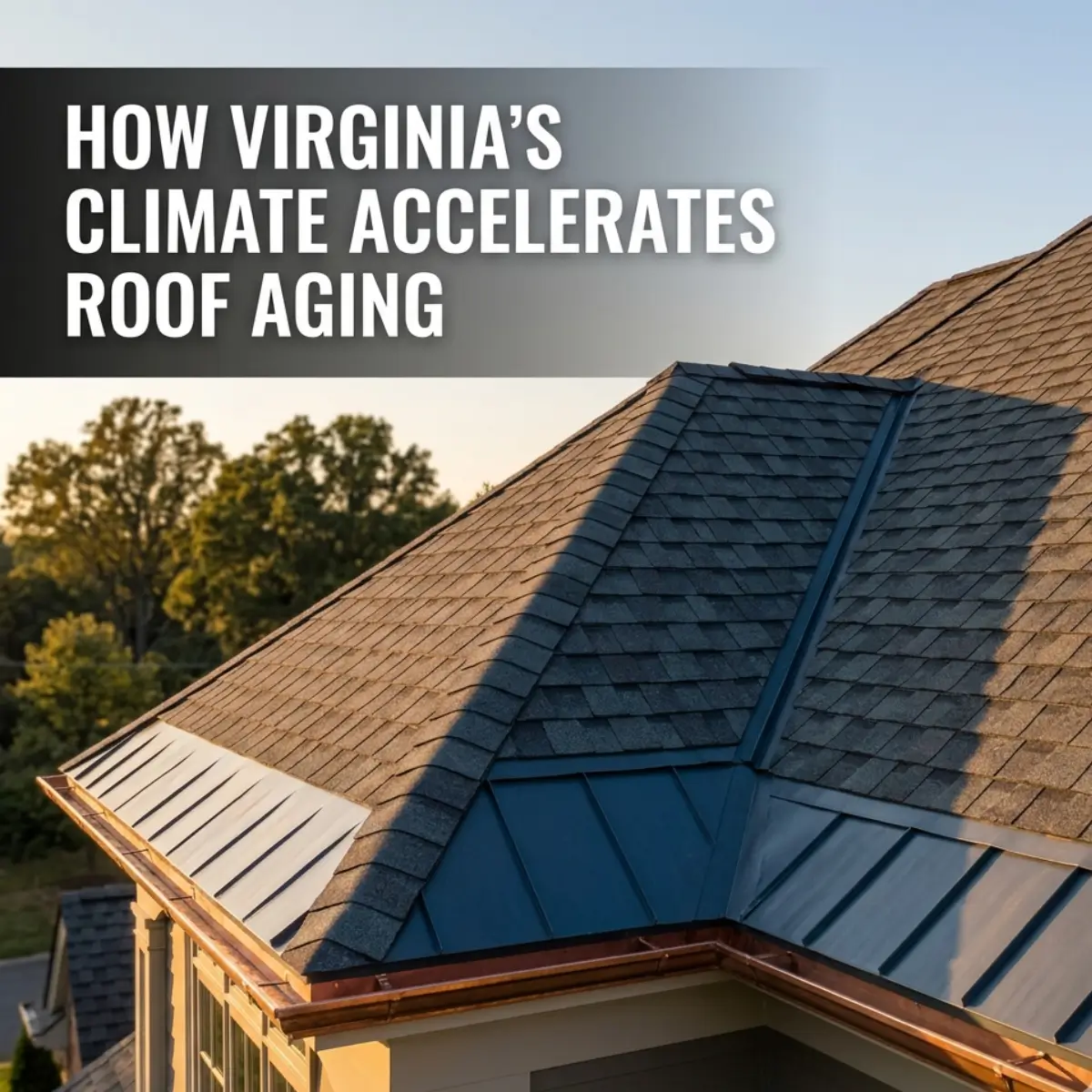 How Virginia Climate Accelerates Roof Aging