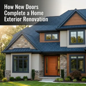 How New Doors Complete a Home Exterior Renovation