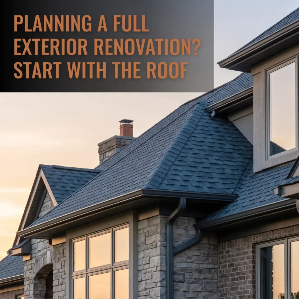 Planning a Full Exterior Renovation? Start with the Roof