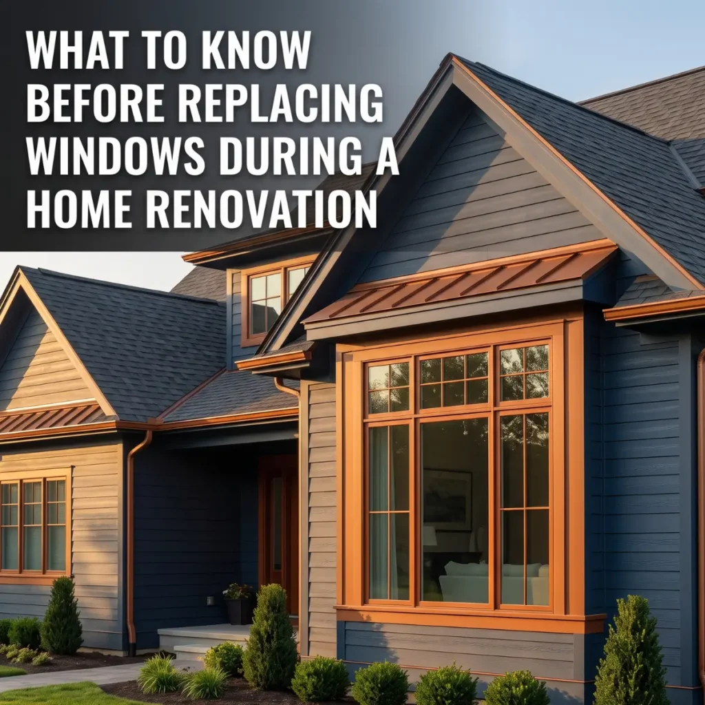 What to Know Before Replacing Windows During a Home Renovation
