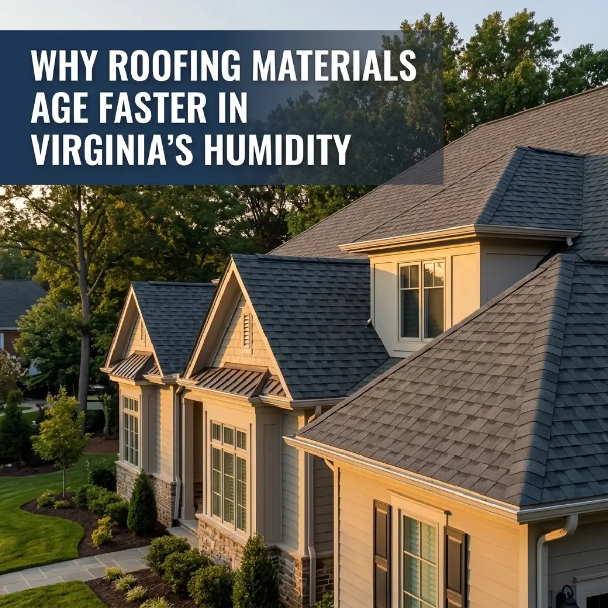 Why Roofing Materials Age Faster in Virginia's Humidity