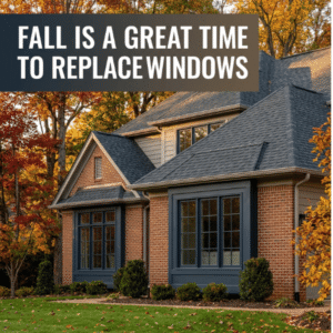 replacement windows in fall